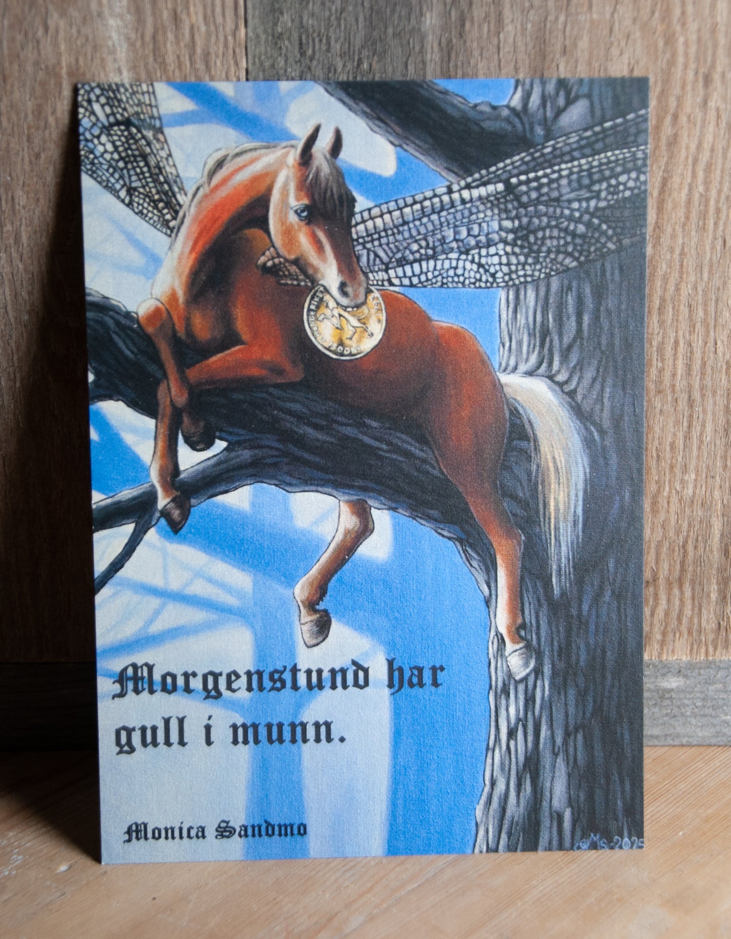 Kunstkort Morgenstund - Postkort 10,5x15cm