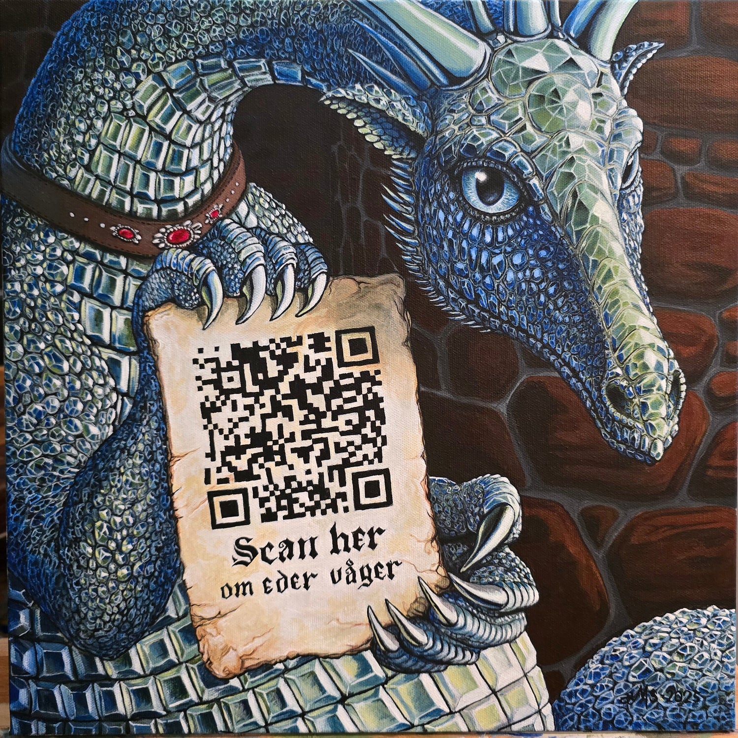 Originale Akrylmalerier