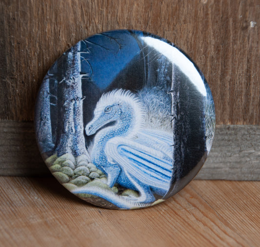 Kjøleskapsmagnet Jeg er mitt eget lys Rund - 5,8cm