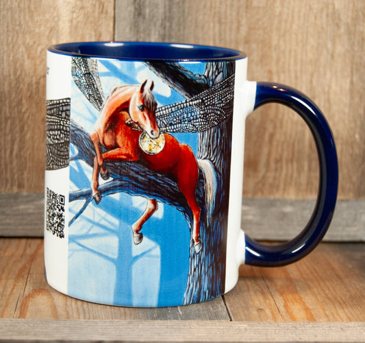 Kunstkopp Morgenstund - Blå  325ml