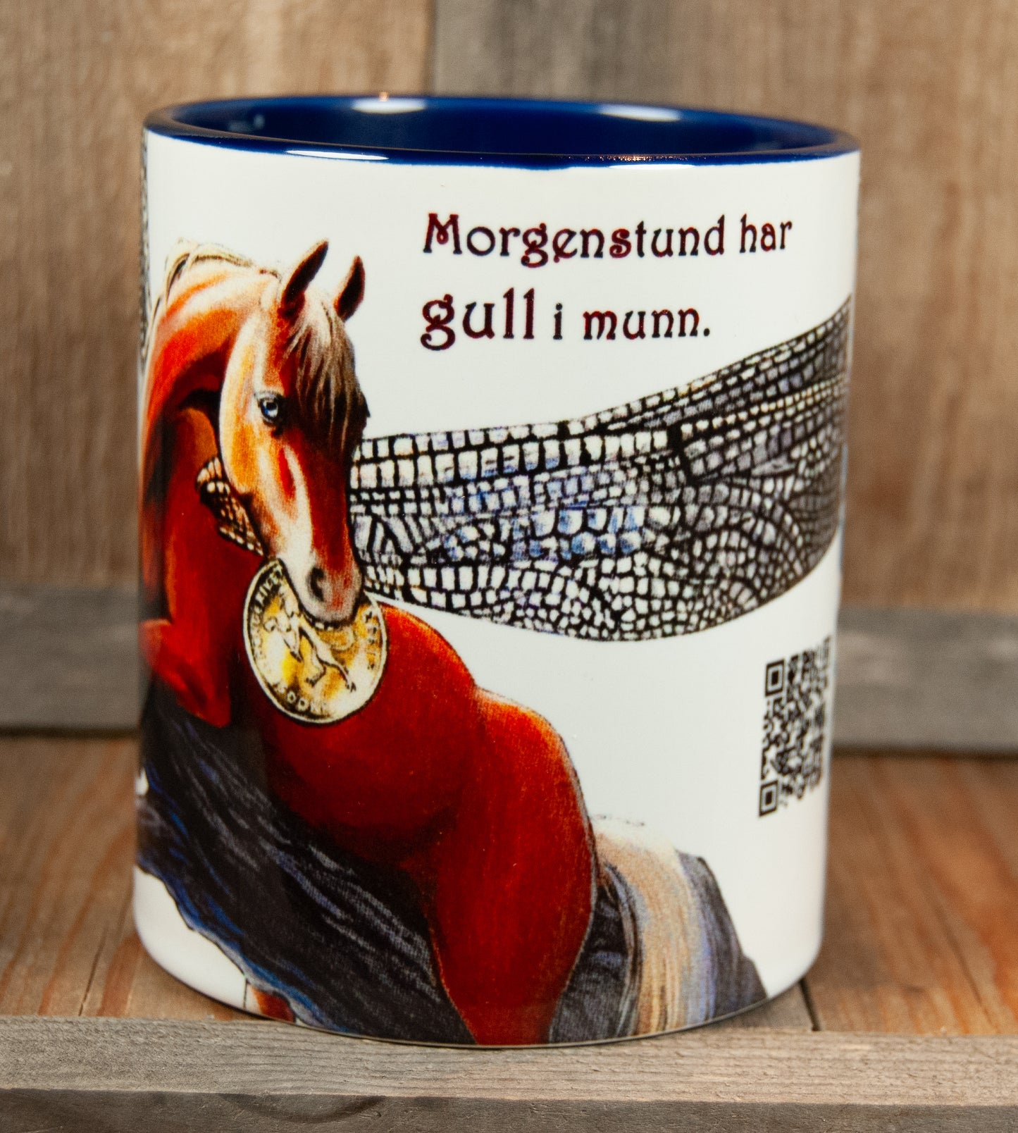 Kunstkopp Morgenstund - Blå  325ml