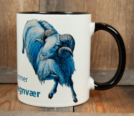 Kunstkopp - Nå Kommer Det Regnvær (325 ml, Svart)