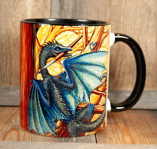 Kunstkopp Alter Ego - Svart innside kopp 325ml