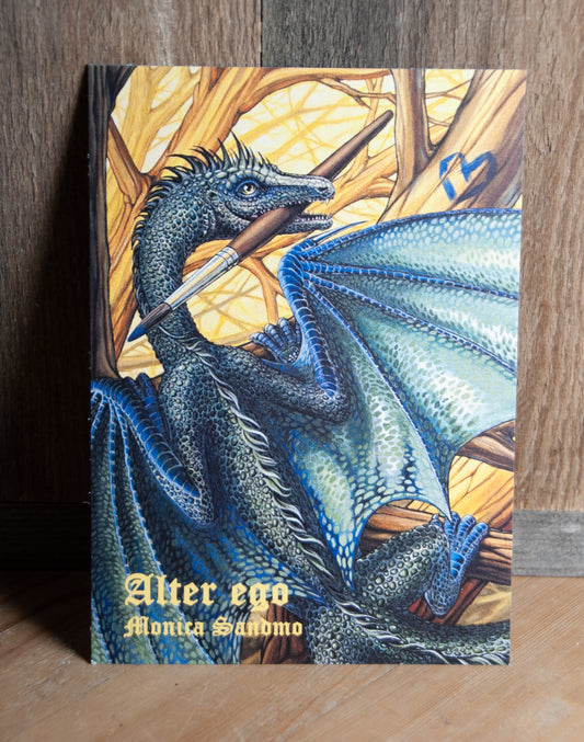 Kunstkort Alter Ego - Postkort 10,5x15cm